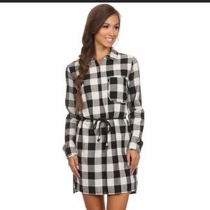 Black and White Gingham dress
